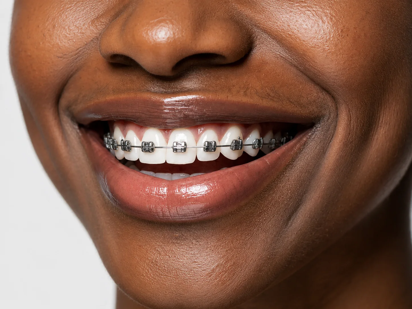 Appareil orthodontique posé sur une dentition